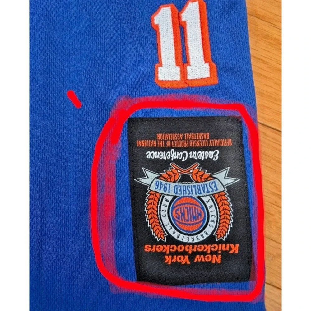 NY Knicks Jalen Brunson 11 Ultra Game NBA Jersey M  Royal Blue One of a Kind NEW